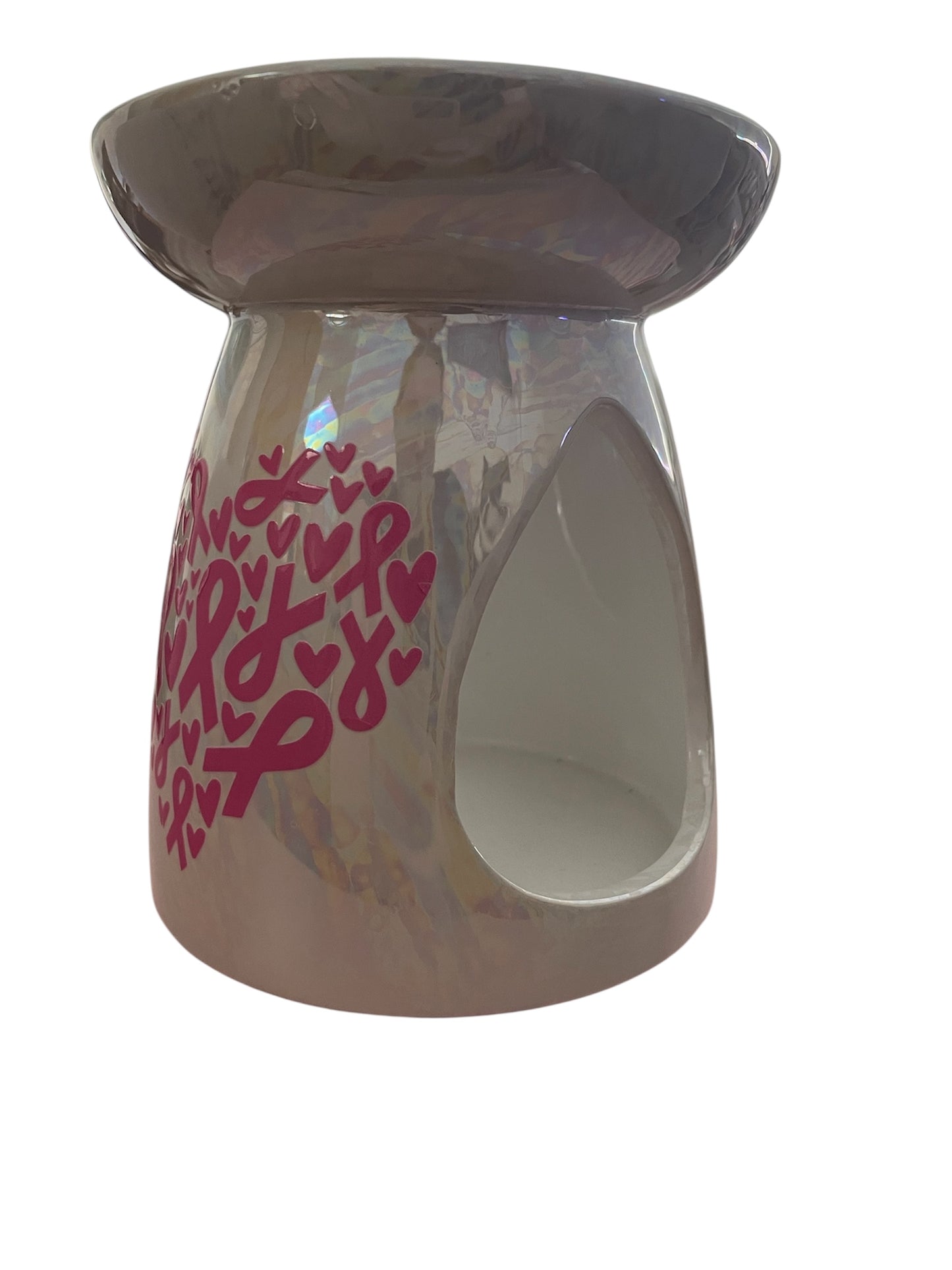 Pink Ribbon Wax Burner