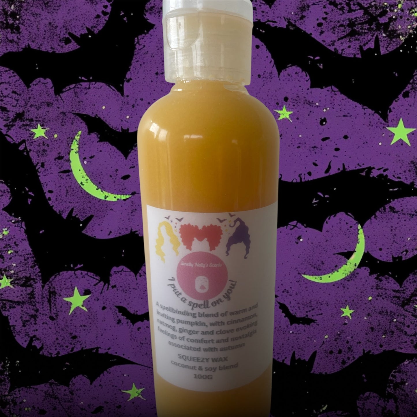 “I Put a Spell on you” Pumpkin Spice Squeezy Wax