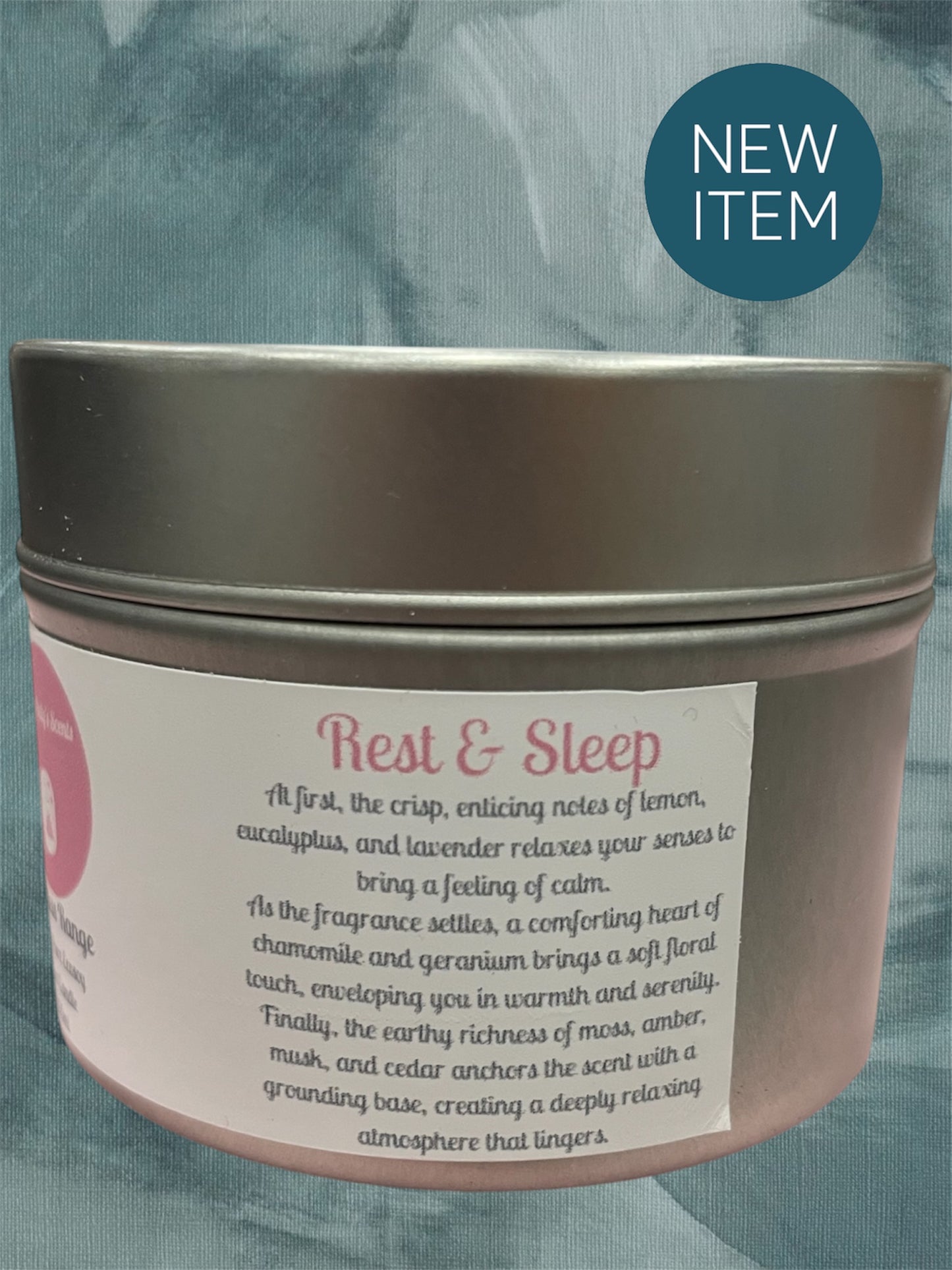 Rest and Sleep Candle