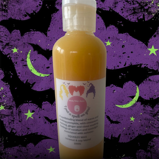 “I Put a Spell on you” Pumpkin Spice Squeezy Wax