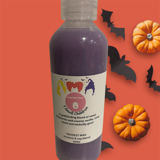 “I smell Children” blueberry & vanilla scented squeezy wax