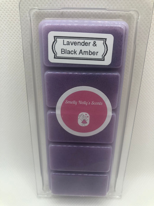 Lavender and Black Amber