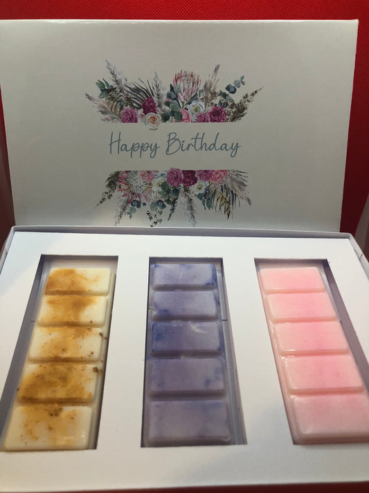 Three bar gift box - choose 3 bars to add